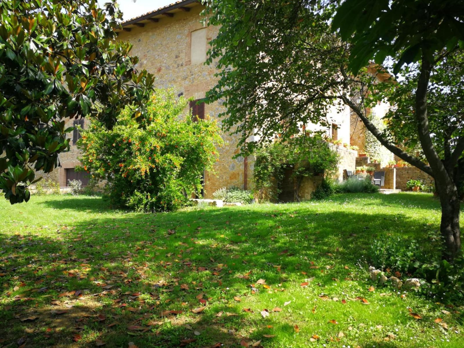 Claudia Vacanza Toscana - Appartamento Melograno -10 Min Da Siena Sovicille Dış mekan fotoğraf