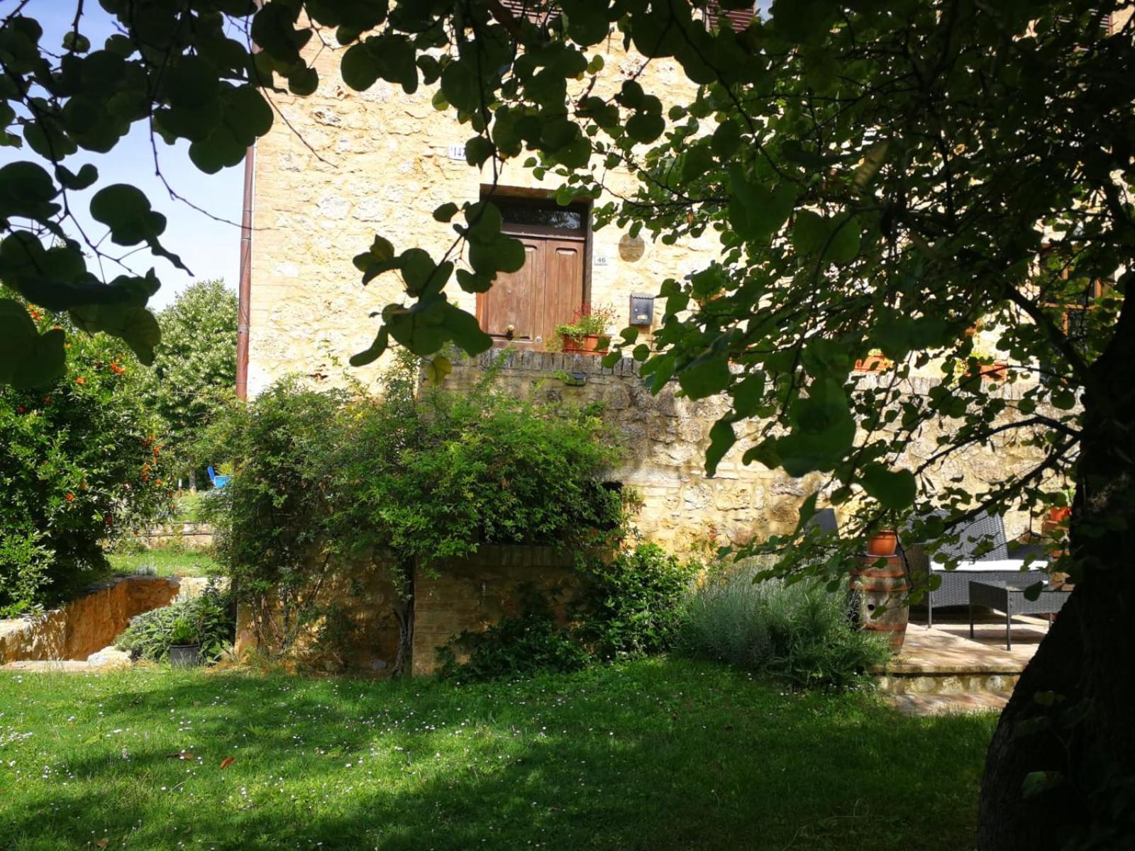 Claudia Vacanza Toscana - Appartamento Melograno -10 Min Da Siena Sovicille Dış mekan fotoğraf